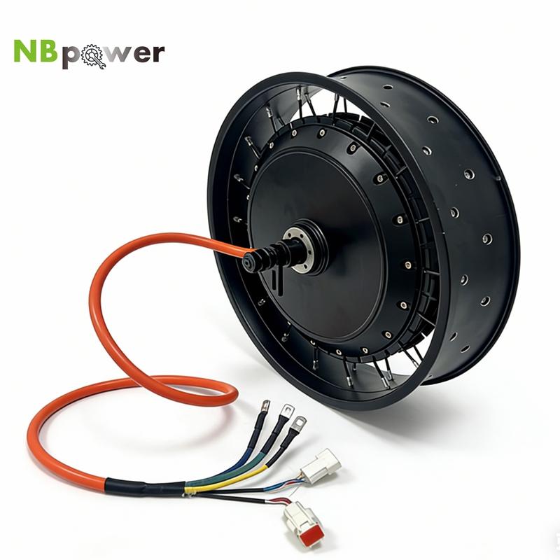 Qs Motor 273 8000W Hub Motor - NBpower/QS 273 40H 48-96v, puissance nominale